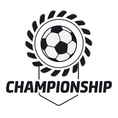 Obraz premium Soccer Labels