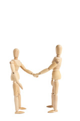 デッサン人形　挨拶