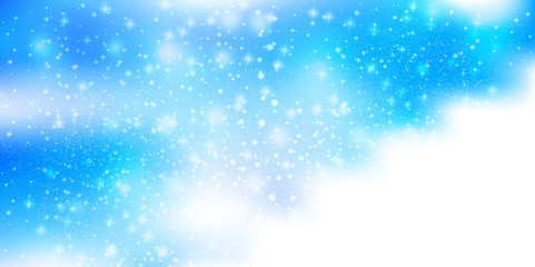 雪　クリスマス　背景