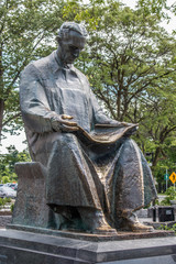 Statue of Nikola Tesla State Park Niagara Falls New York USA