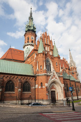 Fototapeta na wymiar St. Joseph's Church in Krakow