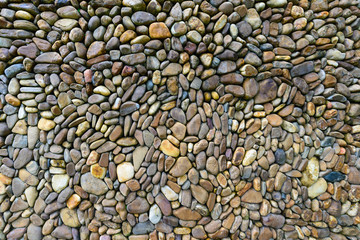 Stone wall texture.