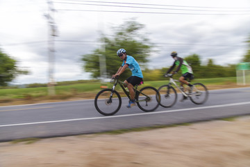 Fototapeta premium Cycling