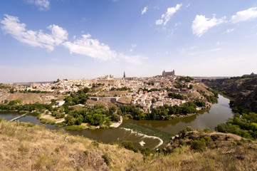 Fototapeta na wymiar Toledo Skyline 