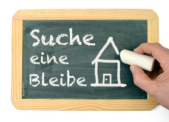 Suche eine Bleibe