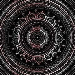 Silver mandala