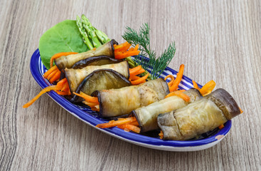 Eggplant rolls