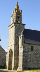 Fototapeta na wymiar Chapelle Sainte-Barbe de Plouharnel (Bretagne, Morbihan, France)