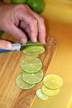 Limettenscheiben