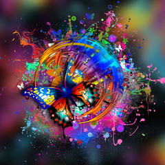 абстрактный весенний фон  © reznik_val