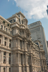 Fototapeta na wymiar Philadelphia City Hall Pennsylvania USA