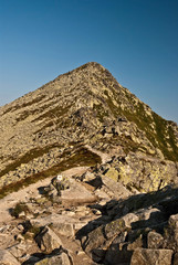 Swinica peak from Swinicka Przelecz in Tatry mountains