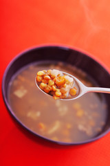 Lentil soup