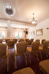 Rows of chairs