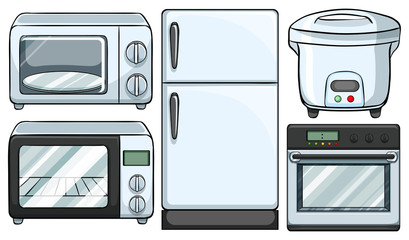 Electronic equipment used in kitchen