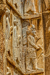 Persepolis royal tombs relief