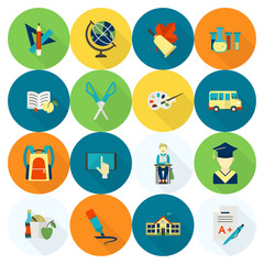 School and Education Icons