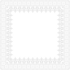 Floral Vector Fine Frame