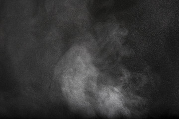 Abstract  powder cloud