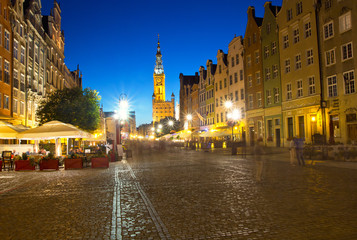 Gdańsk rynek starego miasta