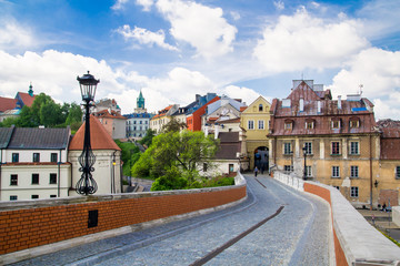 Old town in City of Lublin, Poland - obrazy, fototapety, plakaty