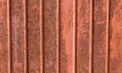 Rusty texture with shabby paint