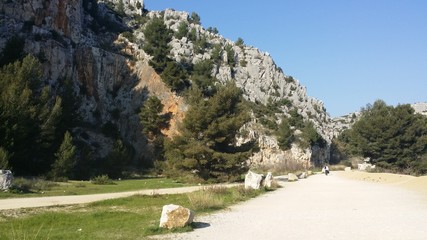 Calanques de Cassis en France