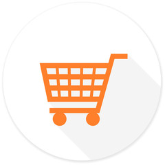 cart flat design modern icon