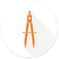 learning flat design modern icon