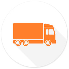 delivery flat design modern icon