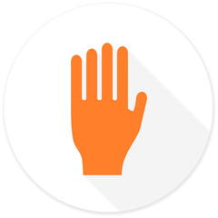 Obraz premium stop flat design modern icon