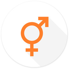 sex flat design modern icon