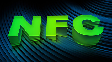 NFC technology sign