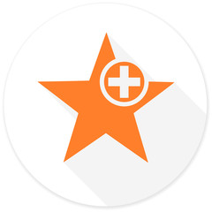 star flat design modern icon