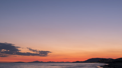 Castiglione della Pescaia, spiaggia e tramonto