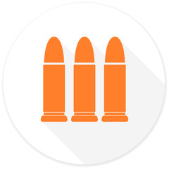 ammunition flat design modern icon