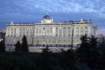 Fototapeta premium palais royal de Madrid