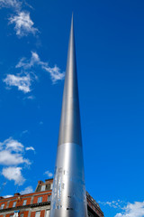 The Spire of Dublin also known as Spike is a large, 121.2 metres tall stainless steel pin-like monument located on the O'Connell Street in Dublin, Ireland