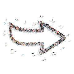 people  shape  arrow cartoon