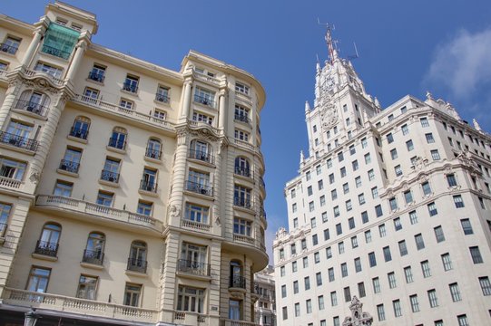 façades de Madrid