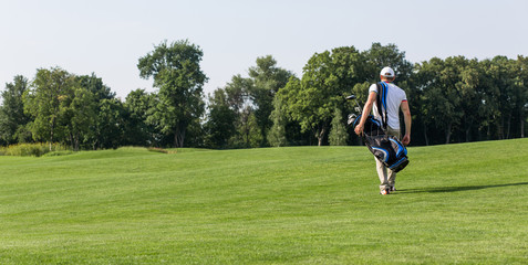 Obraz premium Golfer