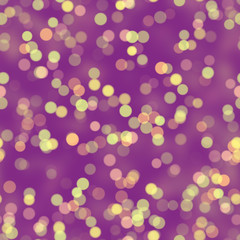 Seamless bokeh effect background