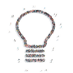 people  shape  light idea