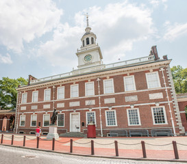 Fototapeta premium Independence Hall (Pennsylvania State House) Philadelphia Pennsylvania USA