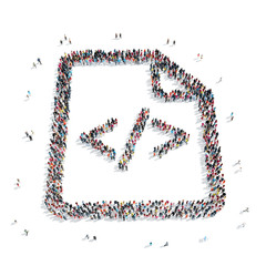 group  people  shape sheet  letter