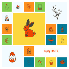 Celebration Easter Icons