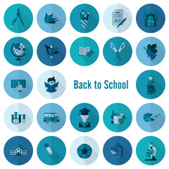 School and Education Icons