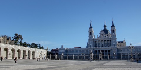 Fototapeta premium eglise de Madrid