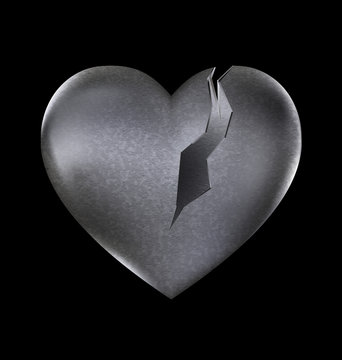 stone broken heart