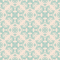 Fototapeta premium Vintage seamless pattern. 